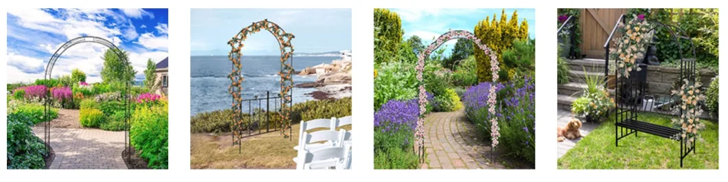 Hopesun Garden Arch Stand Flower Frame for Wedding