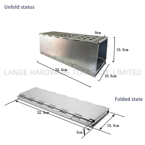 Indoor & Outdoor Humane Foldable Mouse Rodent Live Catch No Kill Trap Cage