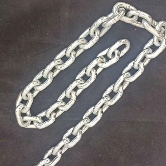 Medium Link Chain G30 Welded steel Galvanized Link Chains