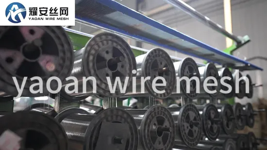 Welded Knitted Mesh Stainless Steel Metal Woven Wire Mesh for Filter/Sieve/Mining