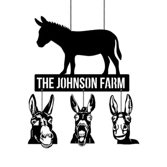 Decorative Garden Stakes Metal Garden Statues Small Cute Silhouette Stake for Yard Outdoor Garden Lawn Decoration, Set of 4