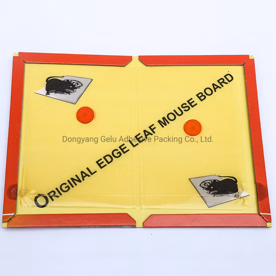 China Strong Sticky Paper Board Rat and Mouse Glue Pad Plate Glue Trap