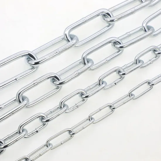 Korean/American Standard Welded Short Long Round Polished Finished Link Chain 