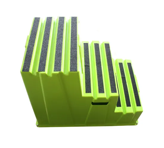 Plastic Step Stool Safety Industrial Light Weight Nestable Plastic Step Stool 