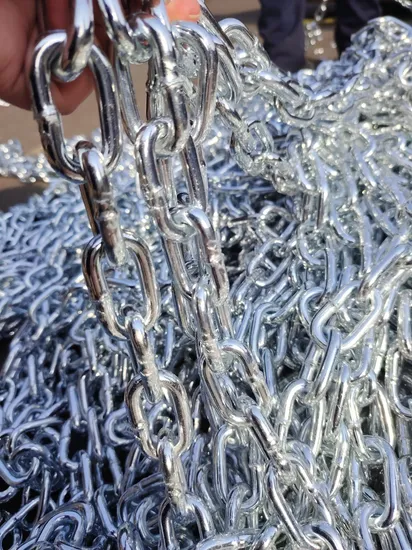 Galvanized Nacm84/90 G30 Welded Steel Conveyor Roller Standard Link Chain 