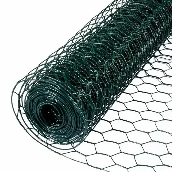 Chicken Cage Coop Fence Wire Mesh Rolls Hexagonal Wire Mesh Netting 