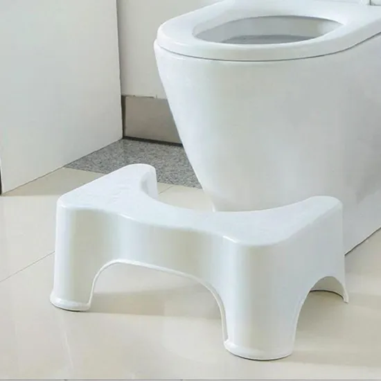 High Quality Custom Logo Toilet Potty Step Stool Toilet Stool for Kids Adult Fits All Toilets 