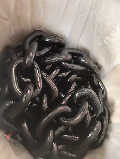 G70 Welded Cargo Trannsport Binder Chain with Hooks for Lifting 